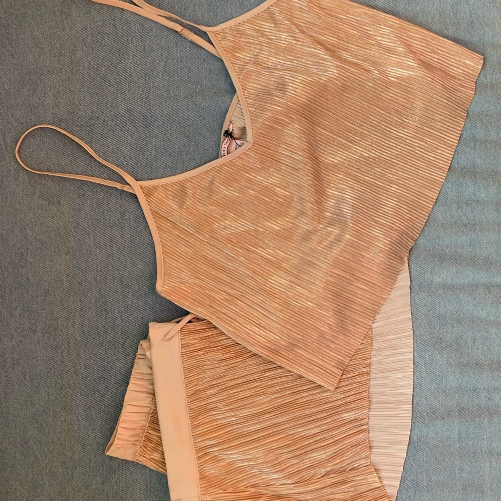 Rose Gold Victoria’s Secret Pajama Set